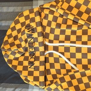 Yellow and brown JW Anderson Hoodie size small